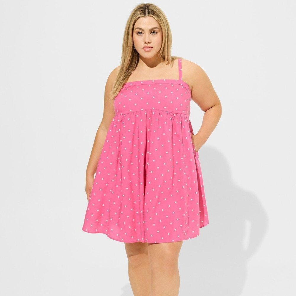 Torrid NWT Mini Challis Sleeveless Sundress Sz2